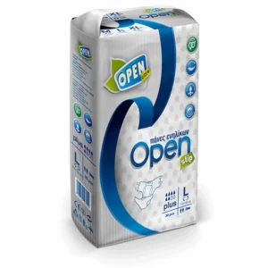 Πάνες Ενηλίκων OPEN Slip Large, Economy Pack 30τεμ.